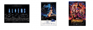 Propstore Fall Auction Spotlights Autographed Posters by Weaver, Ford, Boseman