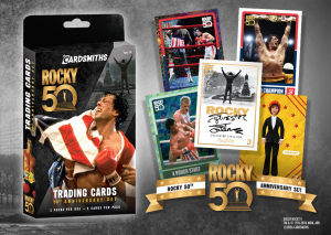 Cardsmiths marks Rocky’s 50th with limited-edition trading cards and rare Stallone autographs
