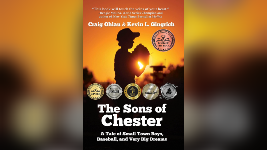 Craig Ohlau’s baseball books land in Hall of Fame library as author racks up national awards